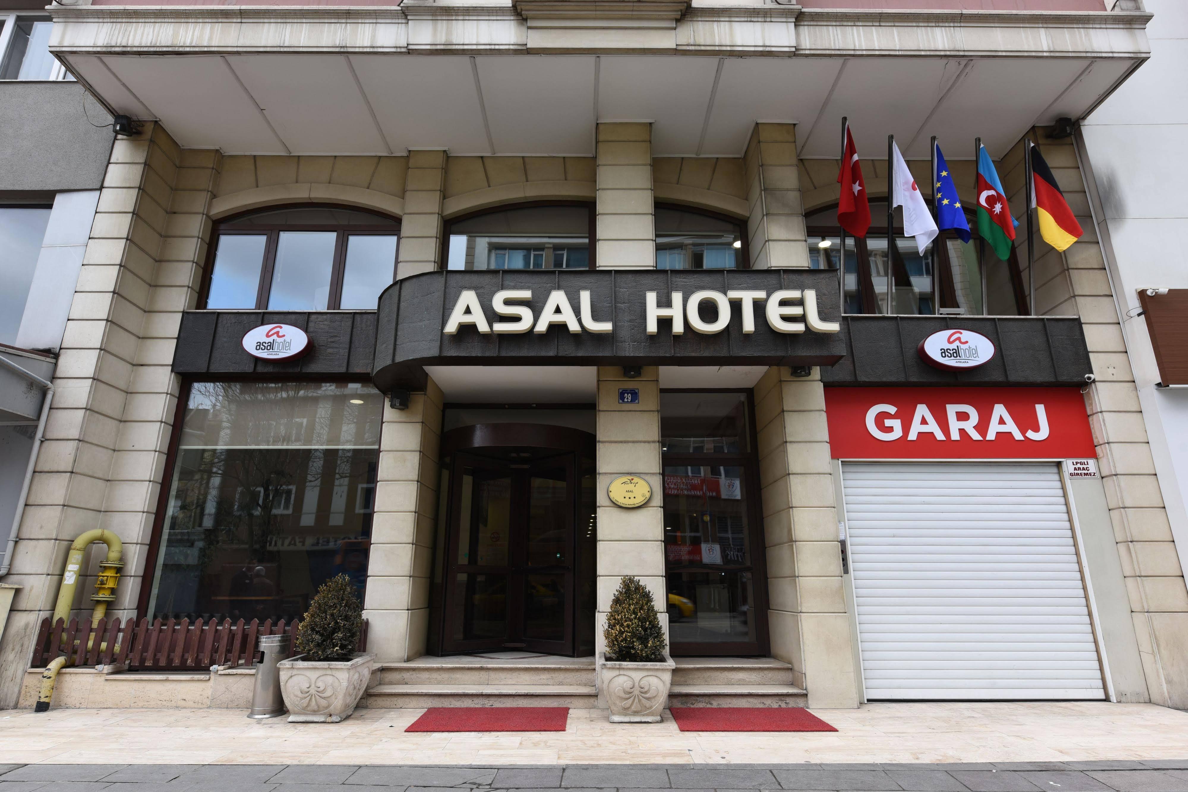 Asal Hotel Анкара Екстериор снимка